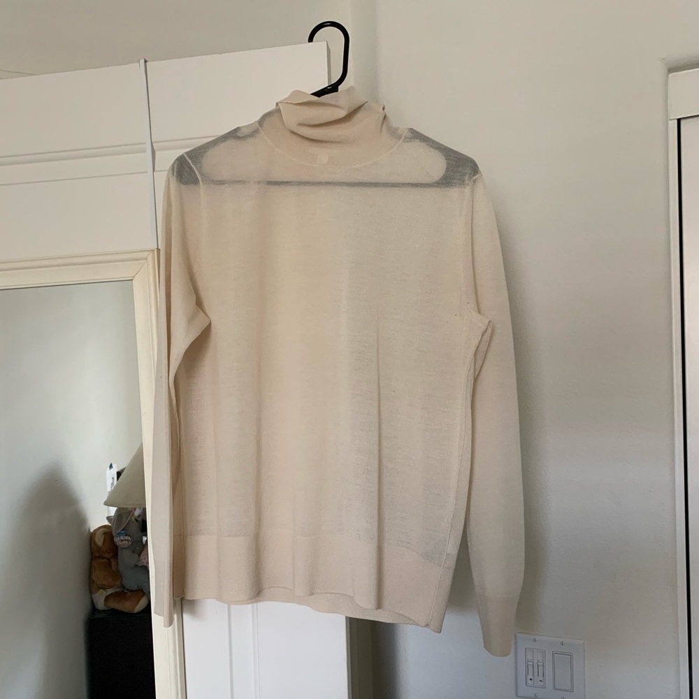 COS turtleneck loose fit shirt